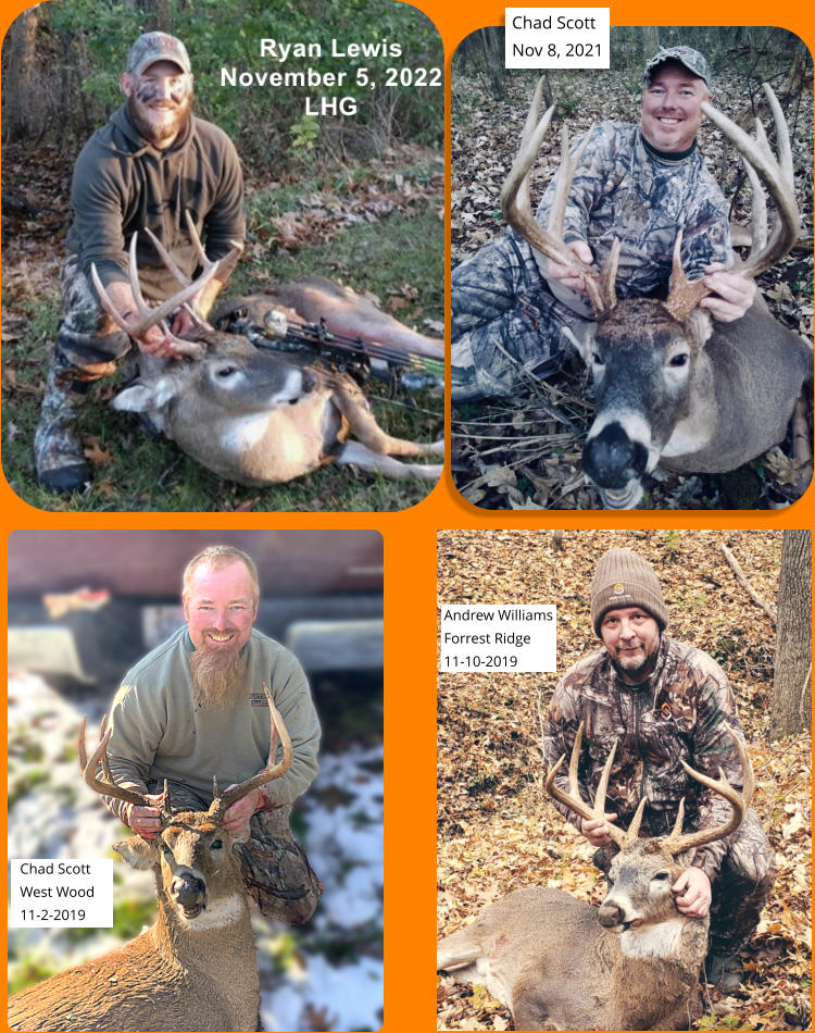 Chad Scott West Wood 11-2-2019 Andrew Williams Forrest Ridge 11-10-2019 Chad Scott Nov 8, 2021